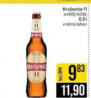 Jip Krušovice 11 světlý ležák nabídka