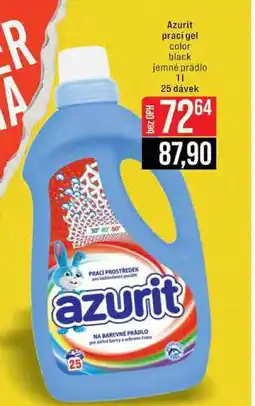 Jip Azurit prací gel color black jemné prádlo 1l 25 dávek nabídka