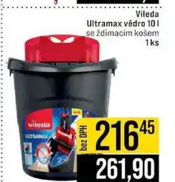 Jip Vileda Ultramax vědro 10l se ždímacím košem 1ks nabídka