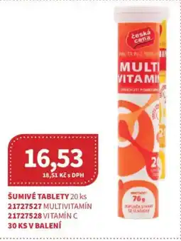 Kubík potraviny Šumivé tablety nabídka