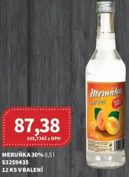 Kubík potraviny Meruňka 30% nabídka