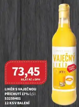 Kubík potraviny Likér s vaječnou příchutí 17% nabídka