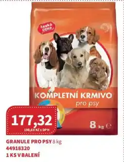 Kubík potraviny Granule pro psy nabídka