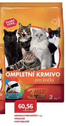 Kubík potraviny Granule pro kočky nabídka