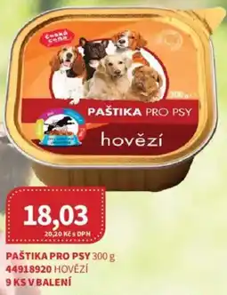 Kubík potraviny Paštika pro psy nabídka