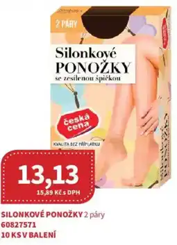 Kubík potraviny Silonkové ponožky nabídka