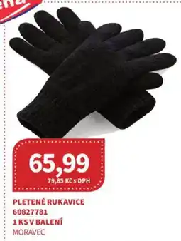 Kubík potraviny Pletené rukavice nabídka