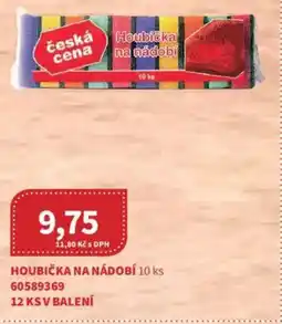 Kubík potraviny Houbička na nádobí nabídka