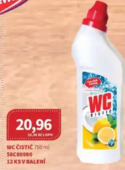 Kubík potraviny Wc čistič nabídka