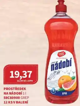 Kubík potraviny Prostředek na nádobí nabídka
