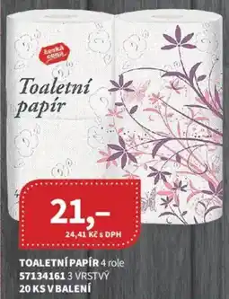 Kubík potraviny Toaletní papír nabídka