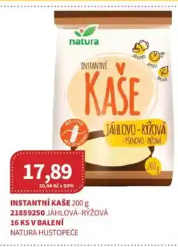 Kubík potraviny Instantní kaše nabídka