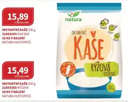 Kubík potraviny Instantní kaše nabídka