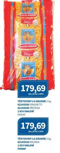 Kubík potraviny Těstoviny la grande nabídka