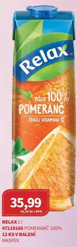 Kubík potraviny Relax nabídka