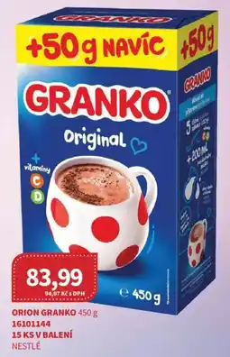 Kubík potraviny Orion granko nabídka