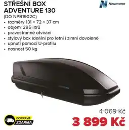 Auto Kelly Střešní box adventure 130 nabídka