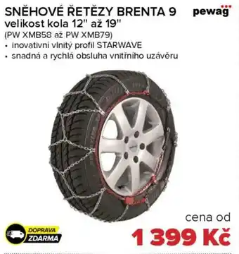 Sněhové řetězy brenta 9