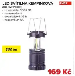 Auto Kelly Led svítilna kempinková nabídka