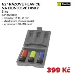 Auto Kelly 1/2" Rázové hlavice na hliníkové disky nabídka