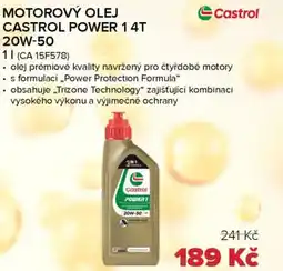 Auto Kelly Motorový olej castrol power 14T 20W-50 nabídka