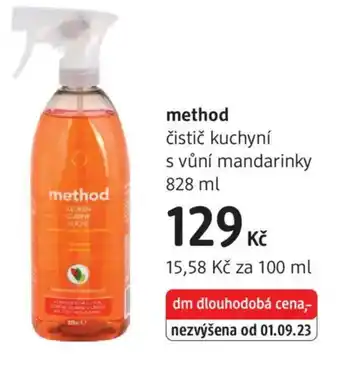 Method čistič kuchyní s vůní mandarinky