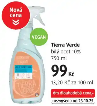 Tierra Verde bílý ocet 10%