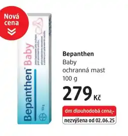 dm drogerie Bepanthen Baby ochranná mast nabídka