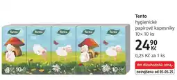 dm drogerie Tento hygienické papírové kapesníky nabídka
