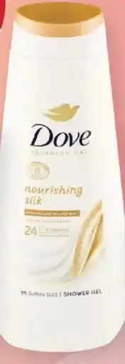 dm drogerie Dove Advanced Care Nourishing Silk sprchový gel nabídka