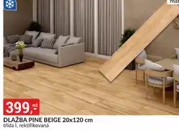 Baumax Dlažba pine beige nabídka
