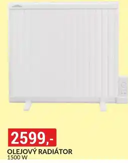Baumax Olejový radiátor 1500 W nabídka