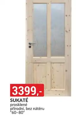 Baumax Sukaté prosklené nabídka