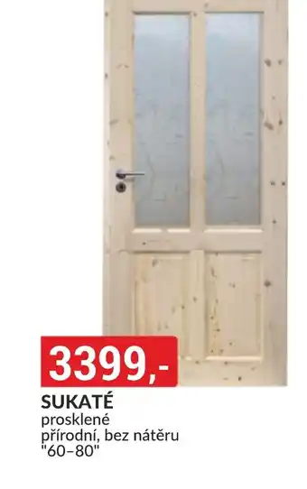 Baumax Sukaté prosklené nabídka