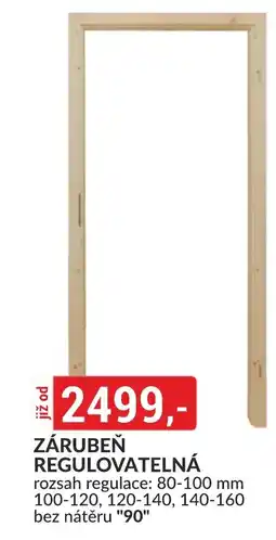 Baumax Zárubeň regulovatelná nabídka