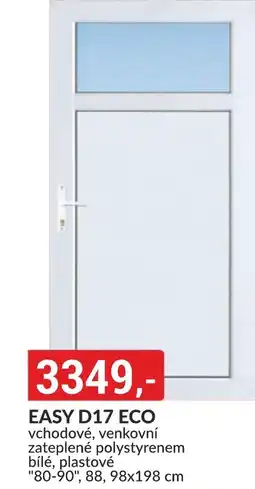 Baumax Easy d17 eco vchodové, venkovní nabídka