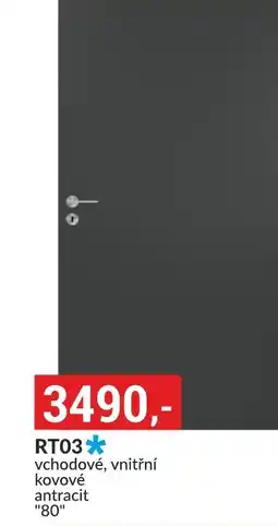 Baumax RT03 vchodové nabídka