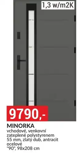 Baumax Minorka vchodové, venkovní nabídka