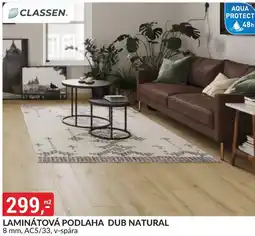 Baumax Laminátová podlaha dub natural nabídka