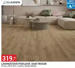 Baumax Laminátová podlaha dub trogir nabídka
