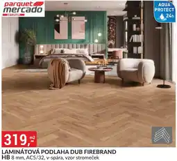 Baumax Laminátová podlaha dub firebrand hb nabídka