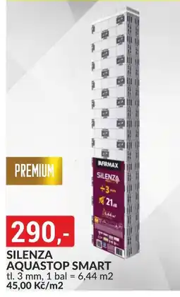 Baumax Silenza aquastop smart nabídka
