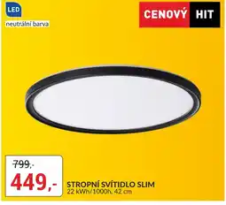 Baumax Stropní svítidlo slim nabídka