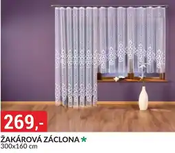 Baumax Žakárová záclona nabídka