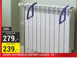 Baumax Sušák na prádlo leifheit classic 70* nabídka