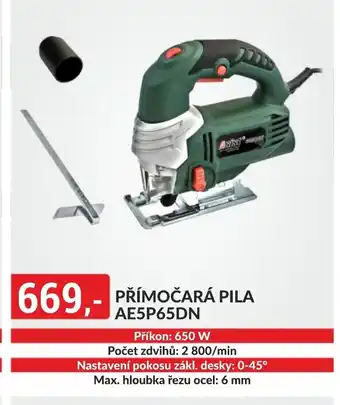Přímočará pila ae5p65dn
