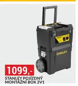 Baumax Stanley pojízdný montážní box 2v1 nabídka