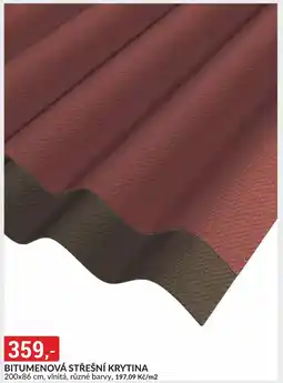 Baumax Bitumenová střešní krytina nabídka