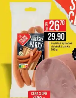 Jip Kvalitně Výhodně vídeňské párky nabídka