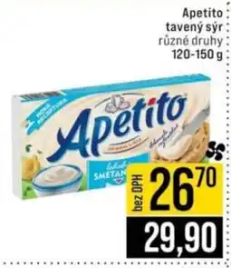 Jip Apetito tavený sýr nabídka